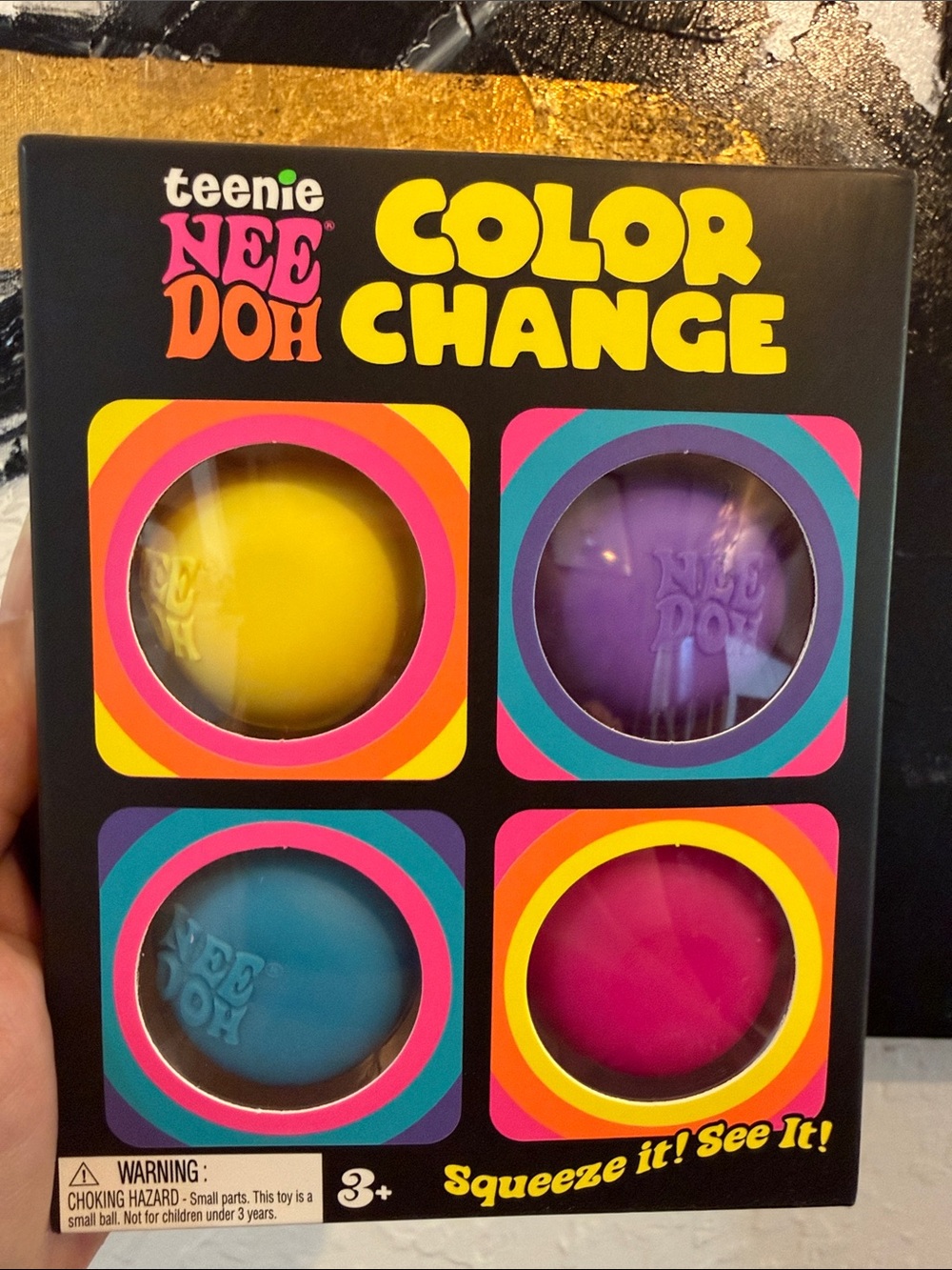 Needoh Teenie Color Change Kids Toy - Multicolor Pack